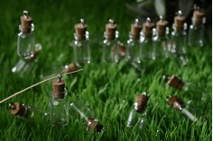 Mantar tıpalı cam şişe  31, 2 x 10, 5 mm